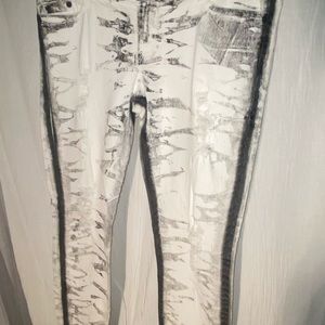 Snake Printed Jeans
